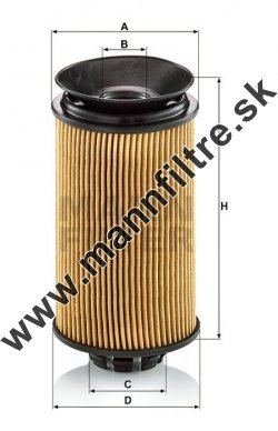 Olejový filter MANN FILTER HU 7022 z KIT