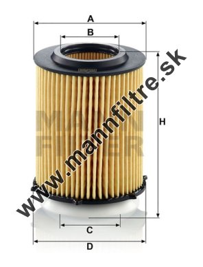 Olejový filter MANN FILTER HU 7044 z