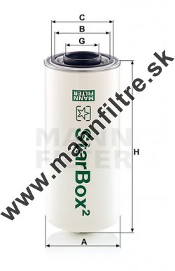 Separátor oleja MANN FILTER LB 13 145/30