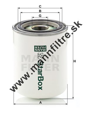 Separátor oleja MANN FILTER LB 1374/21
