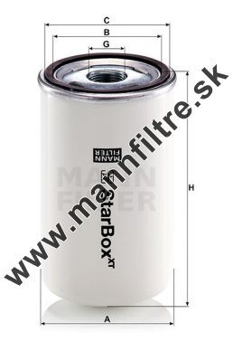 Separátor oleja MANN FILTER LB 719/50