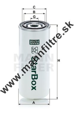 Separátor oleja MANN FILTER LB 962/21