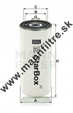 Separátor oleja MANN FILTER LB 962/50