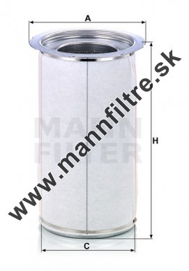 Separátor oleja MANN FILTER LE 16 002