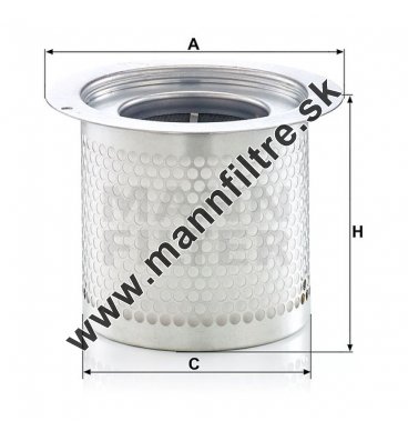 Separátor oleja MANN FILTER LE 17 031