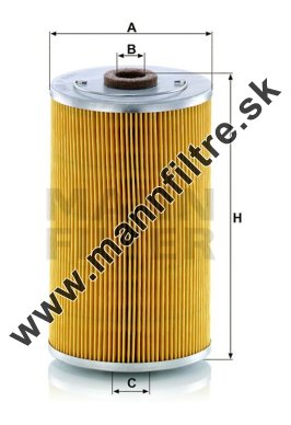 Palivový filter MANN FILTER P 1018/1