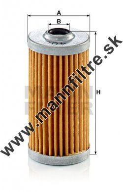 Palivový filter MANN FILTER P 4004 x