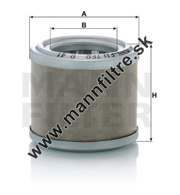 Palivový filter MANN FILTER P 41