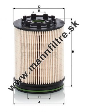 Palivový filter MANN FILTER PU 10 023/1 z KIT