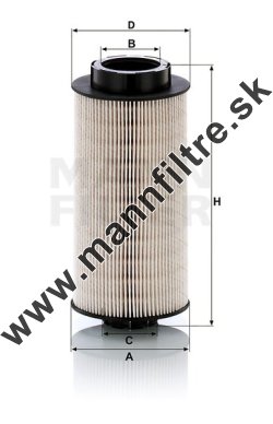 Palivový filter MANN FILTER PU 10 035 z