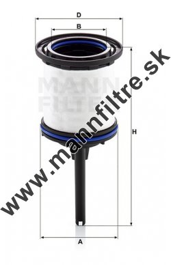 Palivový filter MANN FILTER PU 7008 z KIT