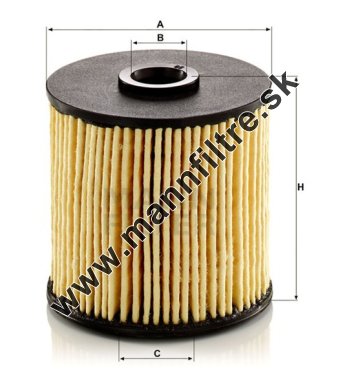 Palivový filter MANN FILTER PU 7011 z