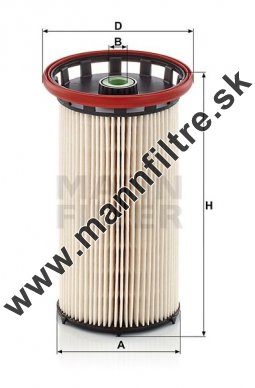 Palivový filter MANN FILTER PU 8028