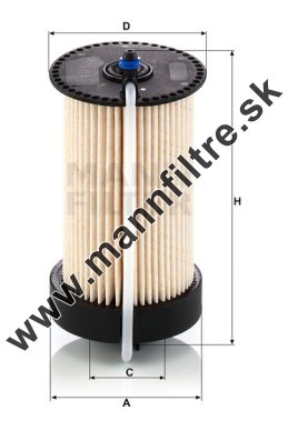 Palivový filter MANN FILTER PU 8046 z