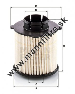 Palivový filter MANN FILTER PU 9001/1 x