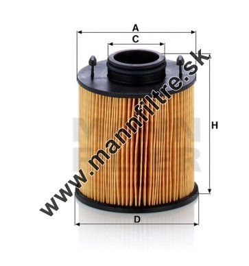 Filter močoviny MANN FILTER U 620/3 z KIT