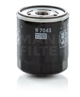 Olejový filter MANN FILTER W 7043