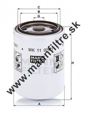 Palivový filter MANN FILTER WK 11 024/1