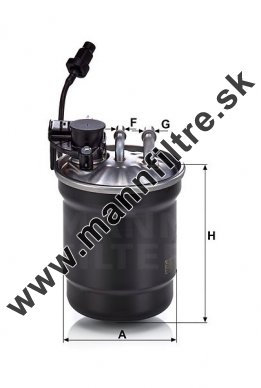 Palivový filter MANN FILTER WK 11 025