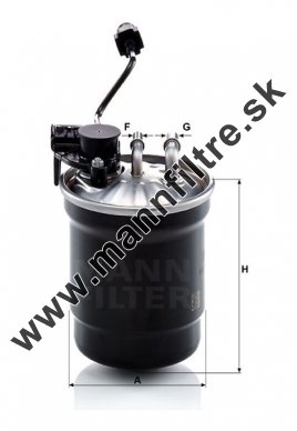 Palivový filter MANN FILTER WK 11 026