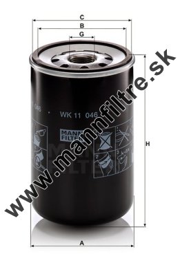 Palivový filter MANN FILTER WK 11 046