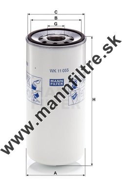 Palivový filter MANN FILTER WK 11 055
