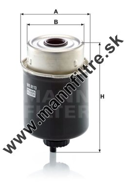 Palivový filter MANN FILTER WK 8113