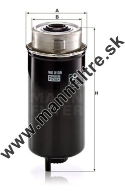 Palivový filter MANN FILTER WK 8139