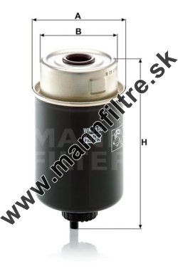 Palivový filter MANN FILTER WK 8155