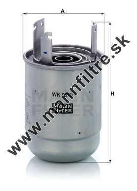 Palivový filter MANN FILTER WK 9079 z
