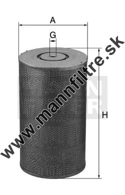 EDM filter MANN FILTER H 31 1680/14 KIT