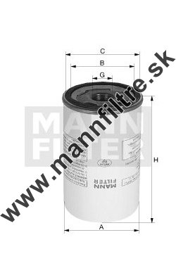 Separátor oleja MANN FILTER LB 13 145/27