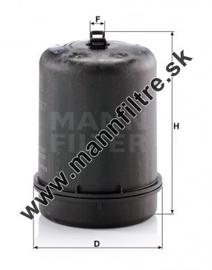 Olejový filter MANN FILTER ZR 9007