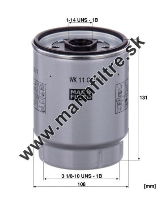 Palivový filter MANN FILTER WK 11 019/1 z
