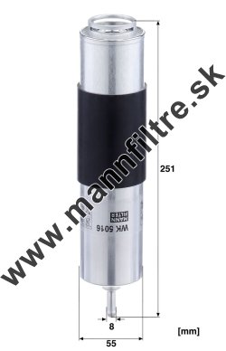 Palivový filter MANN FILTER WK 5016
