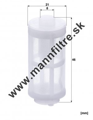 Palivový filter MANN FILTER PU 2001