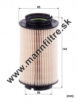 Palivový filter MANN FILTER PU 936/4 x