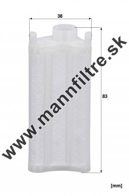Filter močoviny MANN FILTER U 4001