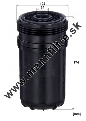 Palivový filter MANN FILTER  WK 10 036