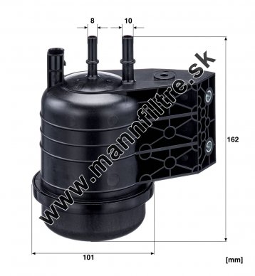 Palivový filter MANN FILTER  WK 9078