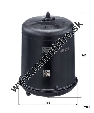 Olejový filter MANN FILTER  ZR 9008 z