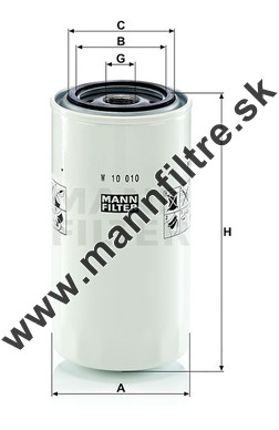 Filter odvzdušňovania MANN FILTER W 10 010