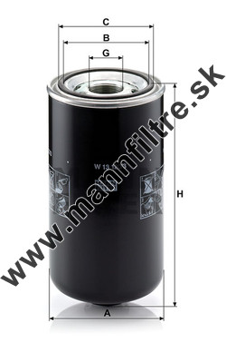 Olejový filter MANN FILTER W 13 120/3