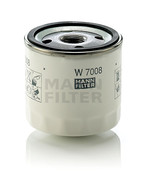 Olejový filter MANN FILTER W 7008