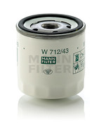 Olejový filter MANN FILTER W 712/43