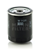 Olejový filter MANN FILTER W 712/6