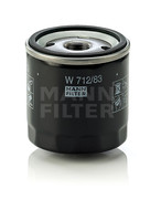 Olejový filter MANN FILTER W 712/83