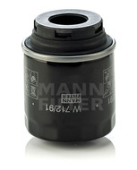 Olejový filter MANN FILTER W 712/91