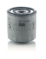 Olejový filter MANN FILTER W 712/95