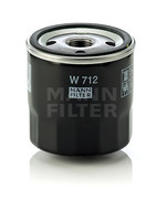 Olejový filter MANN FILTER W 712